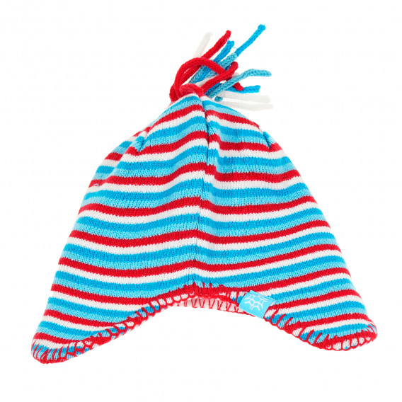 Зимен комплект от шал и шапка сини Starling 208251 3