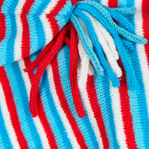 Зимен комплект от шал и шапка сини Starling 208253 5