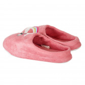 Домашни чехли с принт на Мини Маус, розови Disney 208370 2