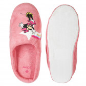 Домашни чехли с принт на Мини Маус, розови Disney 208371 3