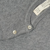 Тънък пуловер за бебе, сив ZY 208414 3
