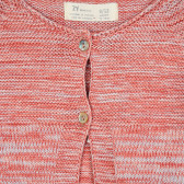 Плетена памучна жилетка със седефени копчета за бебе ZY 208433 2