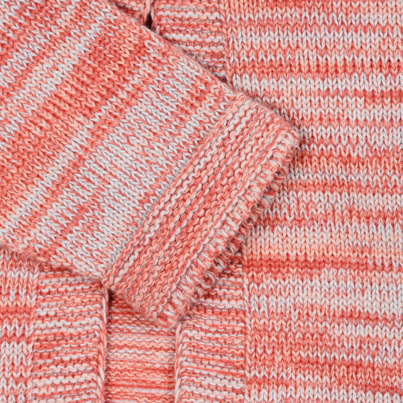 Плетена памучна жилетка със седефени копчета за бебе ZY 208434 3