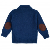 Пуловер с висока яка и копчета за бебе ZY 208646 4