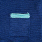 Жилетка с джобчета за бебе, синя ZY 208725 3