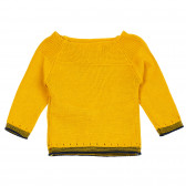 Плетен памучен пуловер за бебе ZY 208902 4