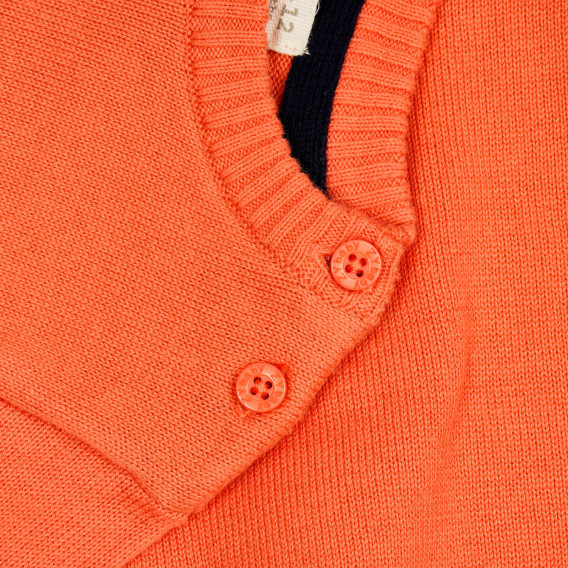 Памучен пуловер за бебе с щампа ZY 208909 3