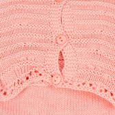 Плетена рокля за бебе, розова ZY 209025 3