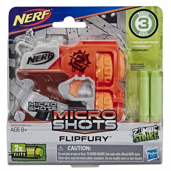 Бластер Flipfury с 2 снаряда Nerf 209995 2