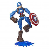 Екшън фигура Captain America, 15 см Avengers 210041 