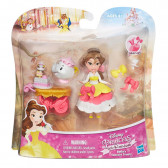 Комплект фигурки Бел, 8 см Disney Princess 210072 2