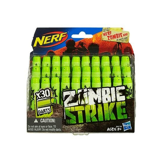 Комплект снаряди Zombie Strike, 30 бр. Nerf 210315 2