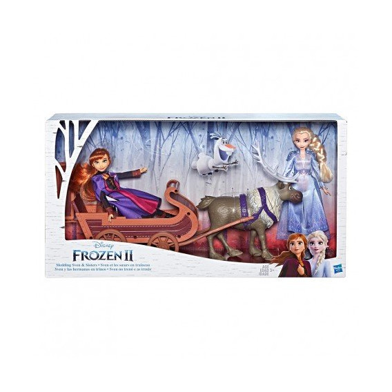 Комплект кукли Елза и Анна с шейна Frozen 210436 2