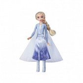 Кукла Елза със светеща рокля Frozen 210452 