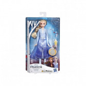 Кукла Елза със светеща рокля Frozen 210455 4