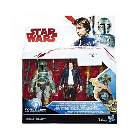 Комплект фигури Han Solo и Boba, 9 см Star Wars 210622 2