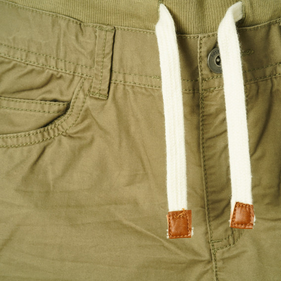 Памучен панталон за момиче зелен Tape a l'oeil 211209 2