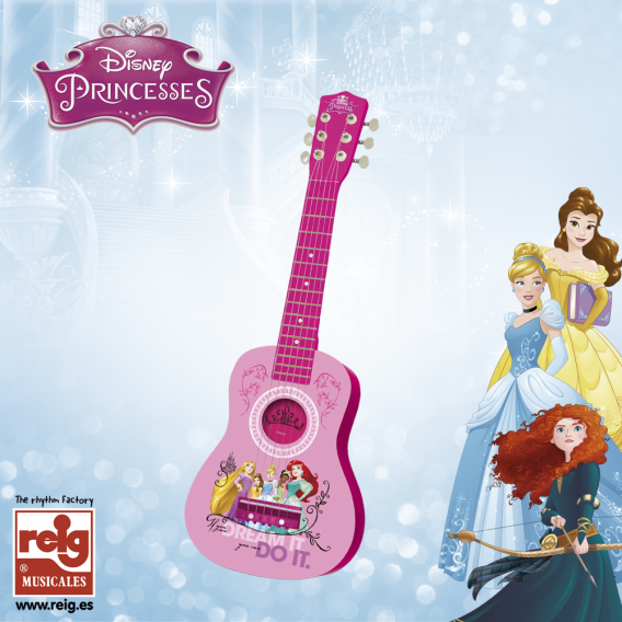 Детска дървена китара Disney 21126 