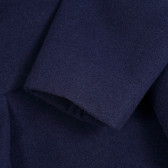 Дълго палто за бебе, тъмно синьо Benetton 211500 3