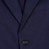 Памучно сако с две копчета за момче, синьо Benetton 211523 2