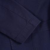 Памучно сако с две копчета за момче, синьо Benetton 211524 3