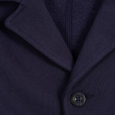 Памучно сако с два джоба, синьо Benetton 211682 2