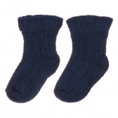 Комплект от два чифта чорапи за бебе момиче, декорирано с панделка Benetton 212124 3