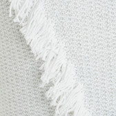 Пуловер със сребристи нишки, декориран с ресни Benetton 212435 2