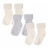 Комплект от три чифта чорапи за бебе Benetton 212859 