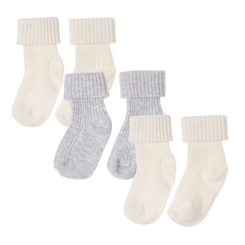 Комплект от три чифта чорапи за бебе  212859
