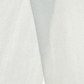 Чорапогащник със сребристи нишки за бебе, бял Benetton 213183 2