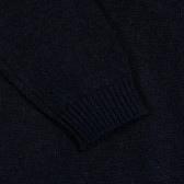 Пуловер с логото на марката, тъмно син Benetton 213214 3