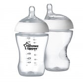 Полипропиленово шише Ultra, 2 бр., с биберон 1 капка, 0+ месеца, 260 мл Tommee Tippee 214208 2