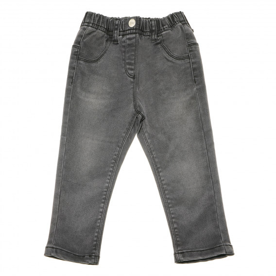 Дънков панталон за бебе за момче тъмно сив Chicco 214217 