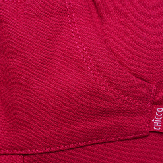 Панталон с джоб за бебе за момиче розов Chicco 214236 5