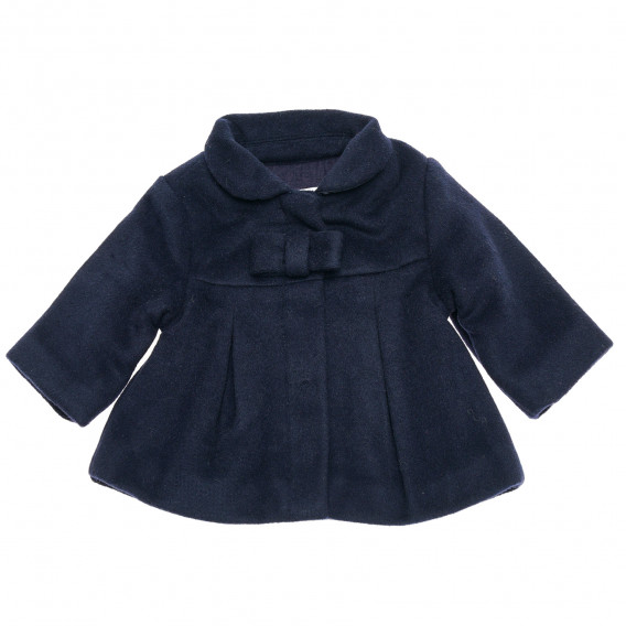 Палто от мека мъхеста материя за бебе момиче Chicco 214255 