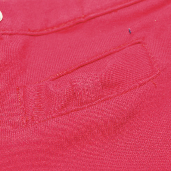 Панталон за бебе с ефектни джобчета червен Chicco 214267 5