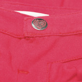 Панталон за бебе с ефектни джобчета червен Chicco 214268 6
