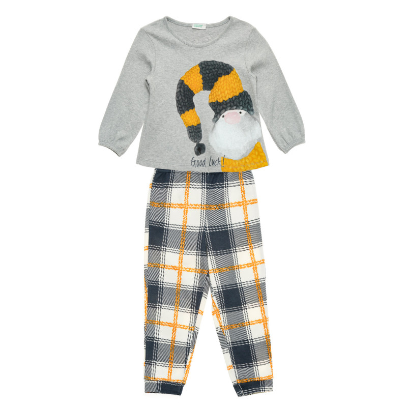 Пижама за бебе, многоцветна  214519