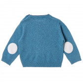 Памучен пуловер с бродерия за бебе за момче син Boboli 214821 8