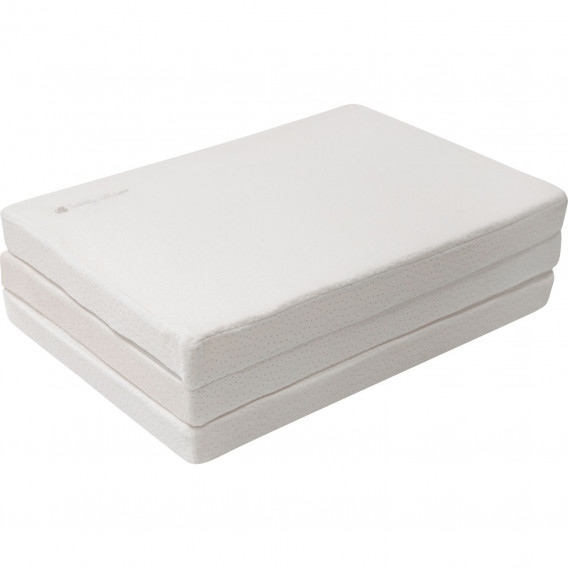 Еднолицев сгъваем матрак 60х120х5 см., White Velvet Kikkaboo 215012 2