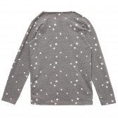 Пижама с принт на звезди в сиво и розово KIABI 215543 5
