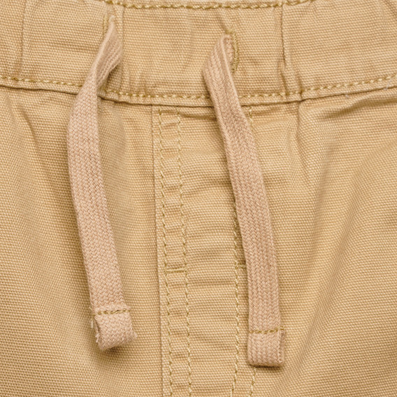 Памучен къс панталон, кафяв Benetton 215662 2