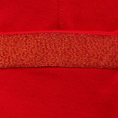 Еластичен панталон с декоративни джобове, червен Benetton 215793 3