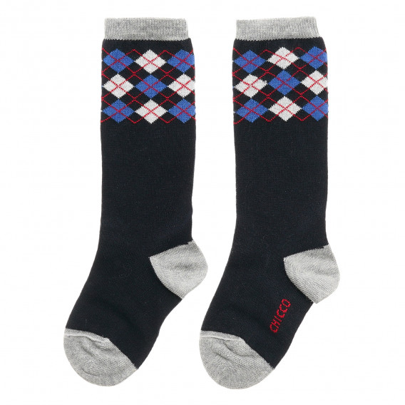 Комплект чорапи за бебе момче с цветни мотиви Chicco 216200 4