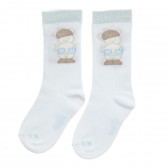 Комплект чорапи за бебе момче с апликация и на райе Chicco 216257 3