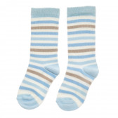 Комплект чорапи за бебе момче с апликация и на райе Chicco 216258 4