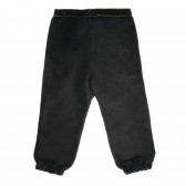 Панталон с блестящи нишки за бебе за момиче черен Chicco 216305 2