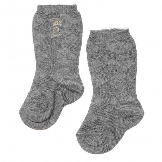 Чорапи за бебе момче, сиви Chicco 216315 