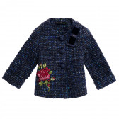 Зимно палто за момиче с бродирана роза Picolla Speranza 216336 3